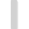 Ekena Millwork Standard Foster Plinth Block With Rounded Edge, 2"W x 4"H x 1"P PBP020X040X100FOS05 - alternate 2